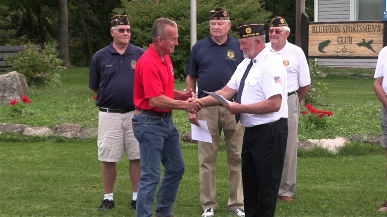 Bluffton American Legion Post 382 Awards Donations to 9 Non-Profit Organizations
